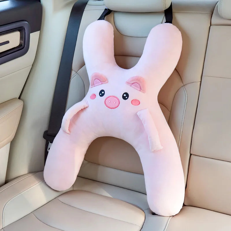 Kids Travel Comfort Pillow – Car Neck & Body Support