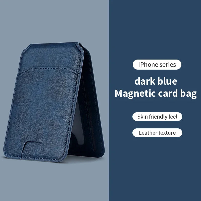 Magnetic Snap-On Phone Wallet – Slim Card Holder