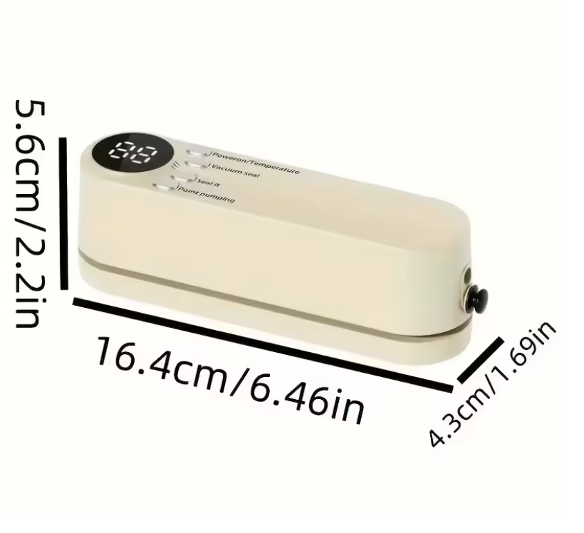 2-in-1 Rechargeable Vacuum Sealer & Bag Sealer